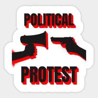 political protest Sticker